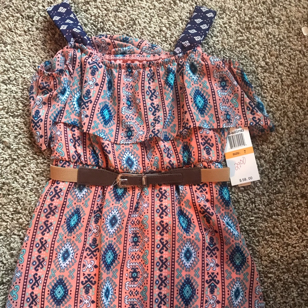 NWT Girls Sz7 Dress